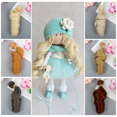 Puppe zubehör haare 15x100 - puppe,