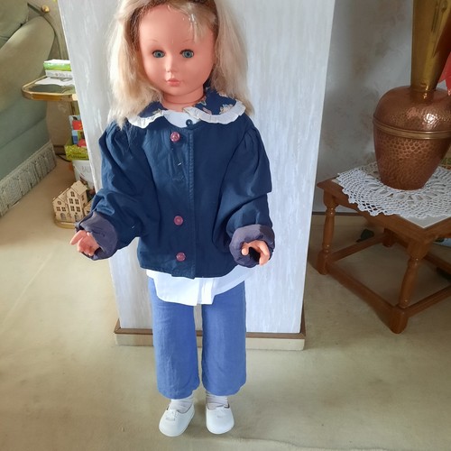 Puppe vintage 90cm - vintage,