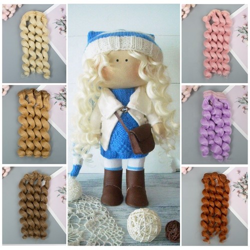 Puppe zubehör haare 15x100 - zubehör,
