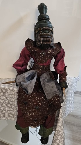 Burmesische marionette puppe - burmesische, marionette/puppe