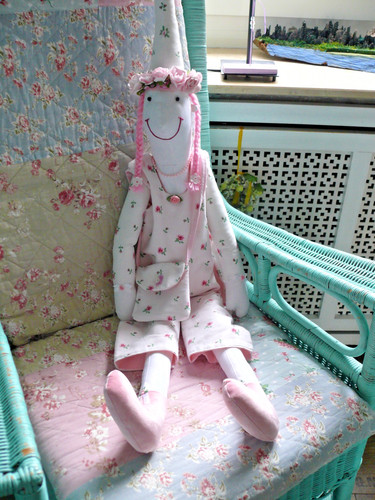 Wichtel rosemarie stoffpuppe - wichtel,